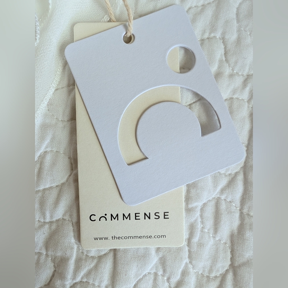 Commense Flowy White Dress - Picture 6 of 7
